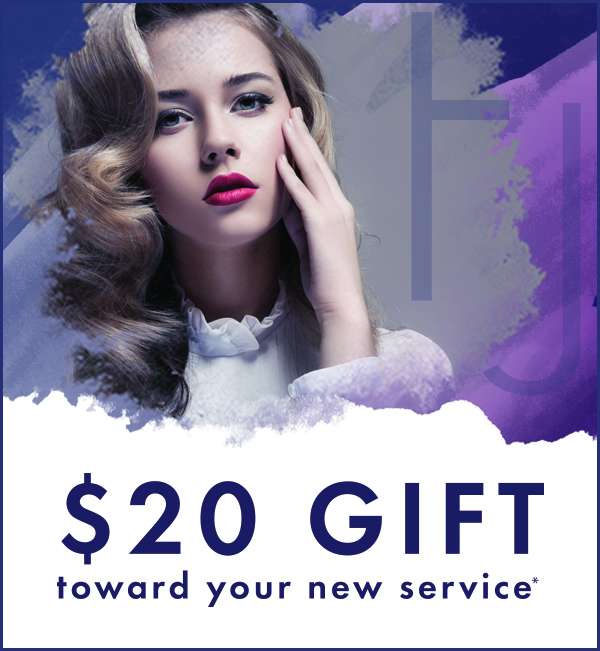 $20 Gift toward your new service.